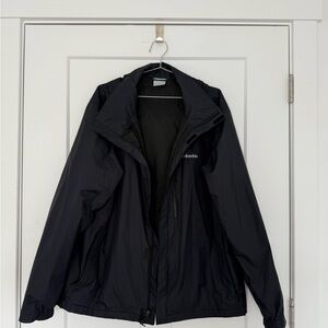 Columbia Black Rain Jacket